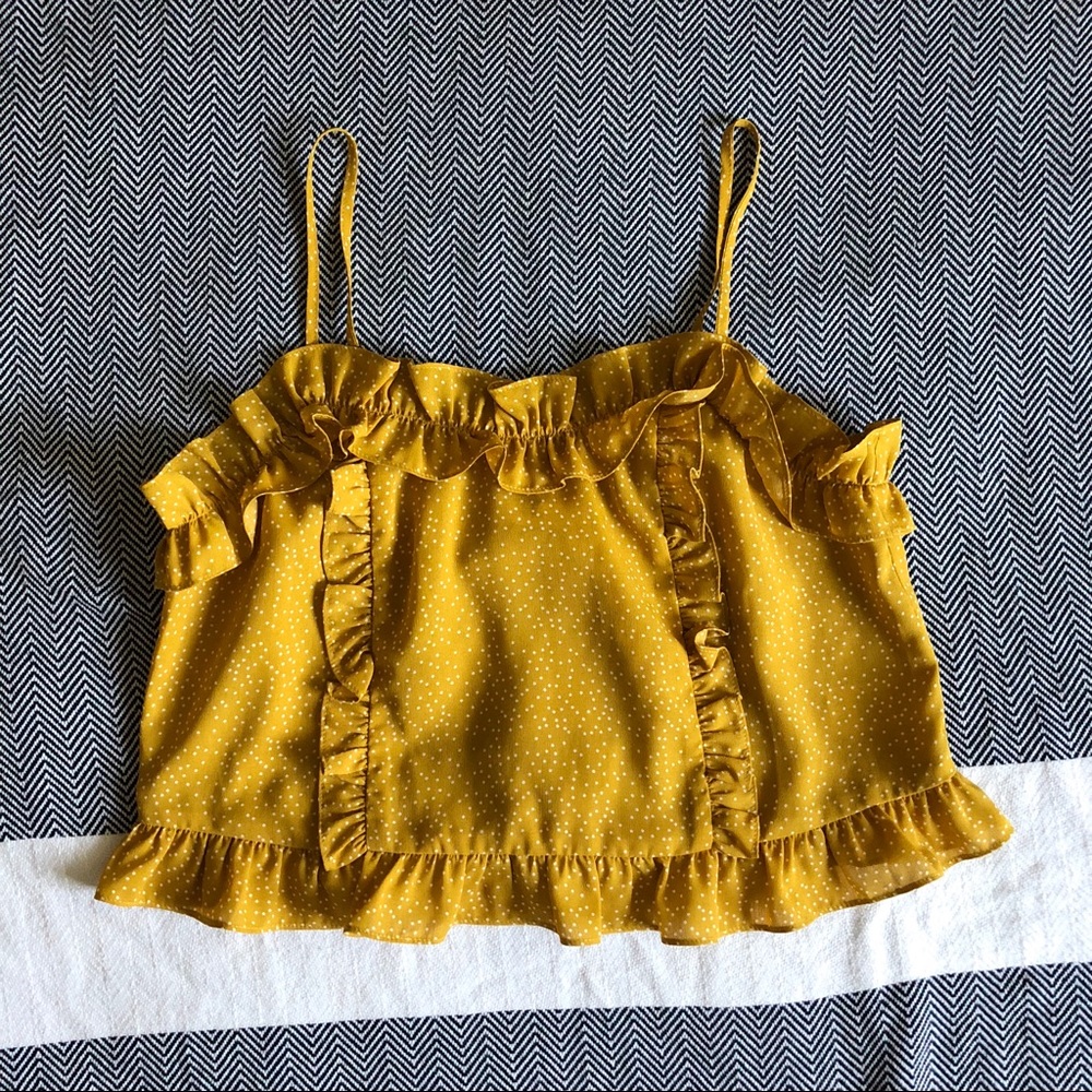 NWOT Lush crop top sz S